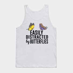 Easily Distracted by Butterflies Bug Lover Tank Top